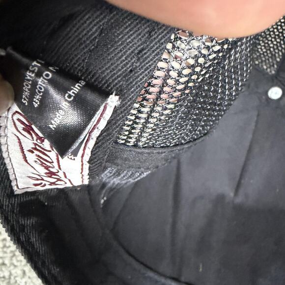 Goorin Bros Gorilla Hat Cap Snap Back Black Trucker Mesh Patch Mens One Size - Picture 12 of 12